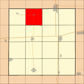 Localização de Crystal Township