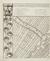 After Daniël Stalpaert. Map of Amsterdam with the New City Extension, sheet 1 label QS:Len,"Map of Amsterdam with the New City Extension, sheet 1" label QS:Lpl,"Mapa Amsterdamu z rozbudową nowego miasta, karta 1" label QS:Lnl,"Plattegrond van Amsterdam met de nieuwe stadsuitleg, blad 1" 1662. engraving. Amsterdam, Stadsarchief Amsterdam.