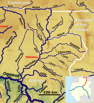 <span class="mw-page-title-main">Ivindo River</span> River in Gabon