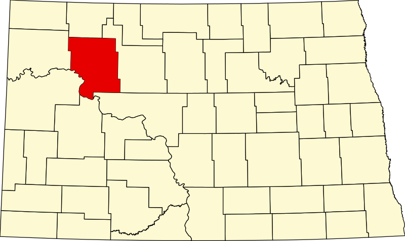 File:Map of North Dakota highlighting Mountrail County.svg