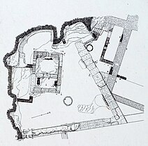 Plan du Ploutonéion et des abords.