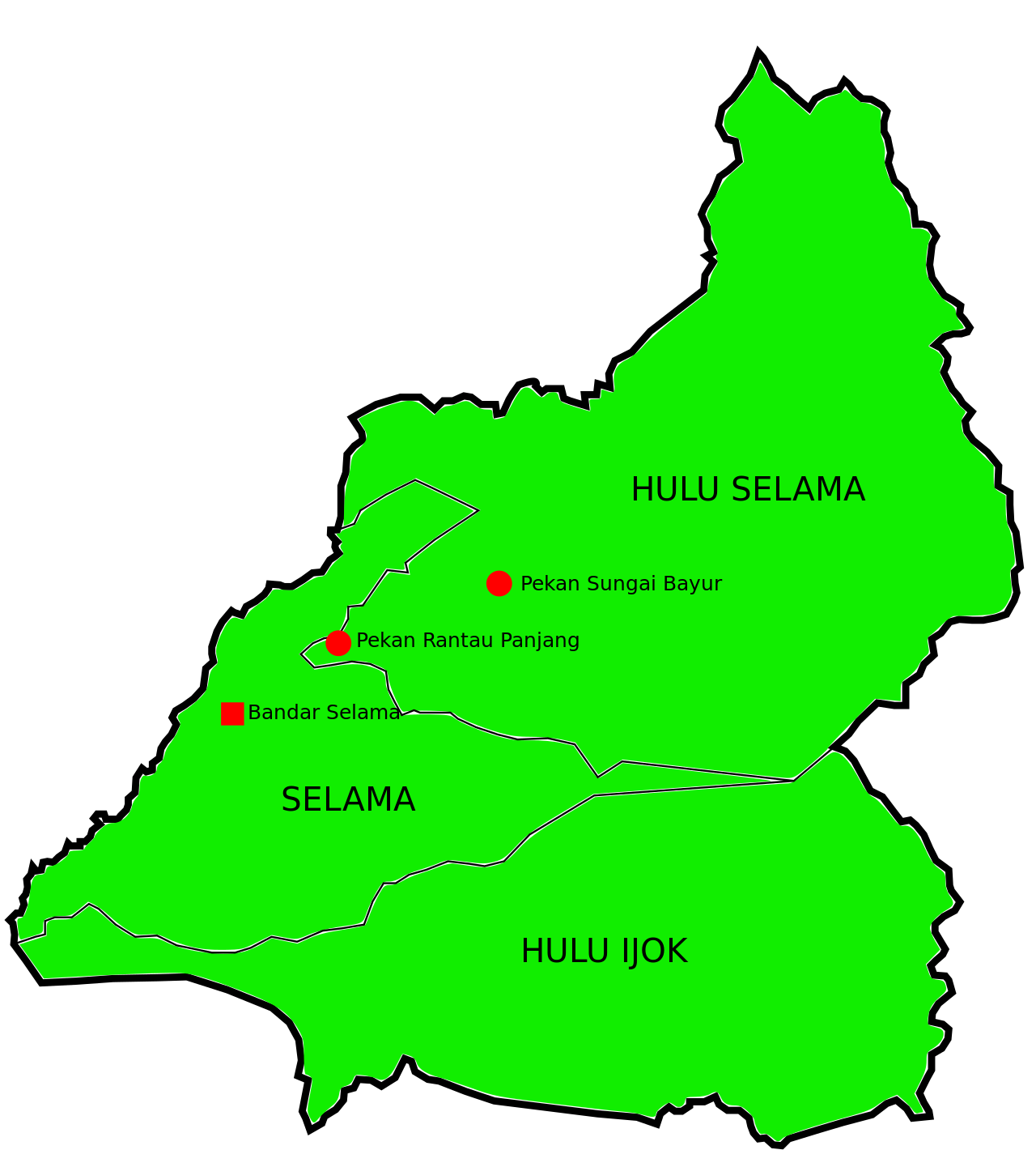 Map of Selama Sub-district, Perak.svg
