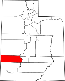 Map of Utah highlighting Beaver County.svg