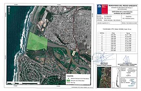 Cartografía del Santuario de la Naturaleza Humedal Río Maipo y su entorno.