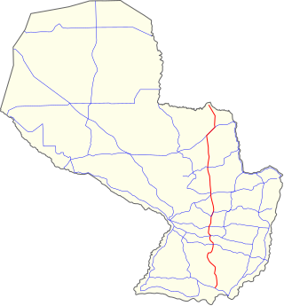 <span class="mw-page-title-main">Route 8 (Paraguay)</span> Highway in Paraguay