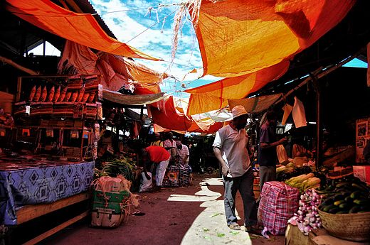 Le marché de Dajarani à Zanzibar City