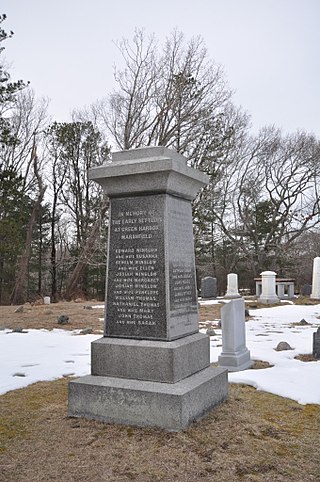 <span class="mw-page-title-main">Winslow Cemetery</span> Historic cemetery in Massachusetts, United States