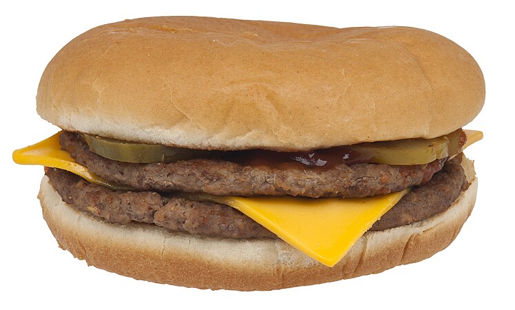 McDonald's Double Cheeseburger