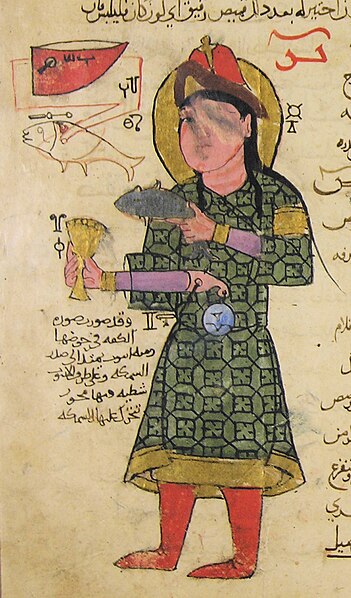 File:Mechanical male servant, probably Amid, modern-day Diyarbakır, Turkey, 1206 (Ms. Ahmet III 3472, fol. 121v).jpg