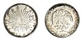 Moneda republicana de 8 reales, de 1894.