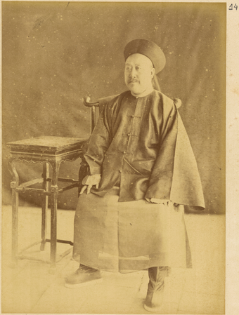 The Qing military governor of Hami in 1875.