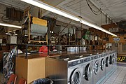 The Laumdronat and Washing Machine Museum interior