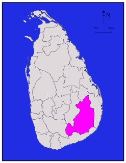 Monaragala District Administrative District in Uva Province, Sri Lanka