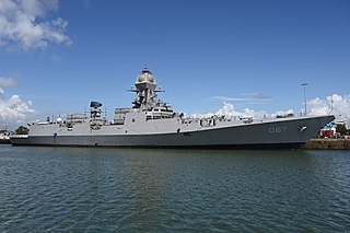 INS <i>Mormugao</i> (D67) Indian naval vessel