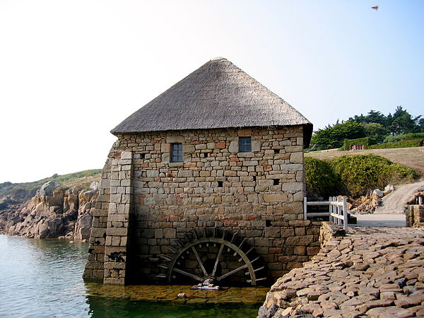Tidal mill at l'île de Bréhat