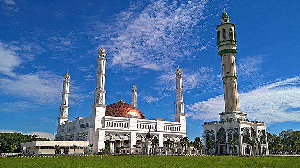 Mujahidin Grand Mosque, the largest mosque in Pontianak