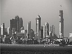 Thumbnail for File:Mumbai skyline B&amp;W.jpg