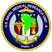 Seal of Naval Medical Research Unit Six