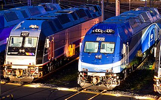 Bombardier ALP-45DP Model of electro-diesel locomotives built by Bombaedier Transportation