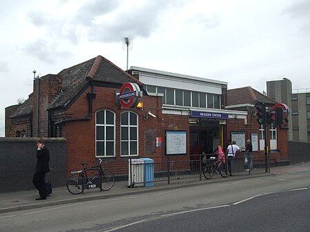 Neasden station building 2012