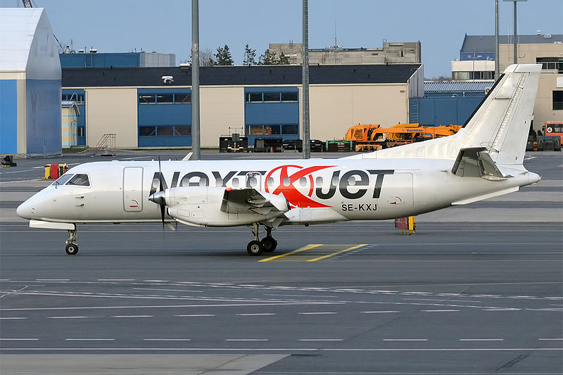 File:NextJet, SE-KXJ, Saab 340B (16326827387) (2).jpg