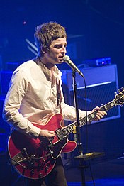 Noel Gallagher performing in 2012