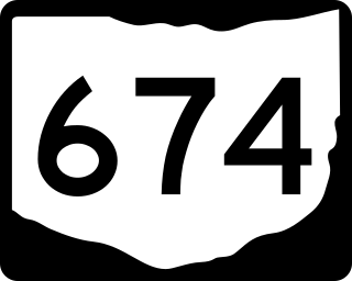 <span class="mw-page-title-main">Ohio State Route 674</span> North-south state highway in Ohio, US