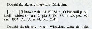 Cenzura W Polskiej Rzeczypospolitej Ludowej: Aspekt prawny, Działalność GUKPiW, Wykaz książek podlegających niezwłocznemu wycofaniu