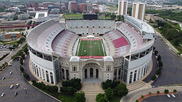 Ohio Stadium in June 2021