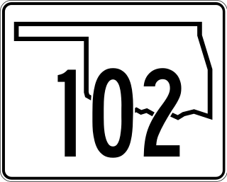 <span class="mw-page-title-main">Oklahoma State Highway 102</span> State highway in Oklahoma, United States