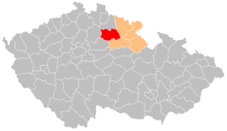 Distret de Jičín - Localizazion