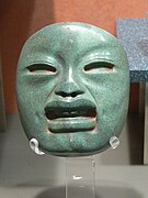 Jadeittmaske (National Museum of Anthropology (Mexico))