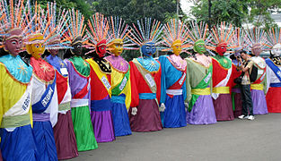 Ondel-Ondel, often used as a symbol of Betawi culture