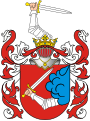 English: Coat of arms Radański of polish noble family Polski: Herb szlachecki Radański