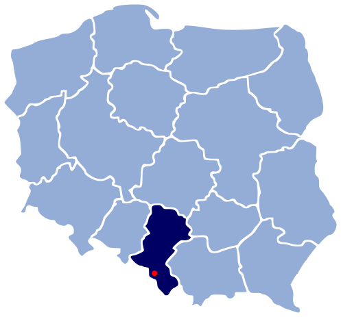 File:POL Cieszyn map.svg
