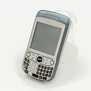 <span class="mw-page-title-main">Palm P850</span> Palm OS–based chinese smartphone released by Palm in 2010