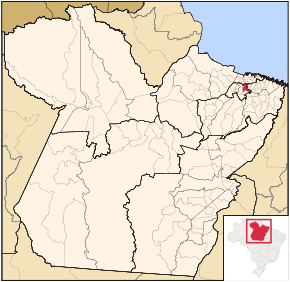 Kart over Castanhal