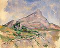 Paul Cézanne : La Montagne Sainte-Victoire aujourd'hui au musée de l'Ermitage, Saint-Pétersbourg