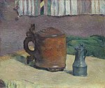 Paul Gauguin - Nature Morte à la Cruche d'Argile et Tasse en Fer (1880).jpg