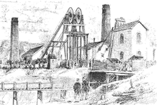 The Llanerch Colliery Disaster, the Pit's Mouth, from The Illustrated London News, 15 February 1890 Pendleton Colliery - Illustrated London News 20 Oct 1877.png