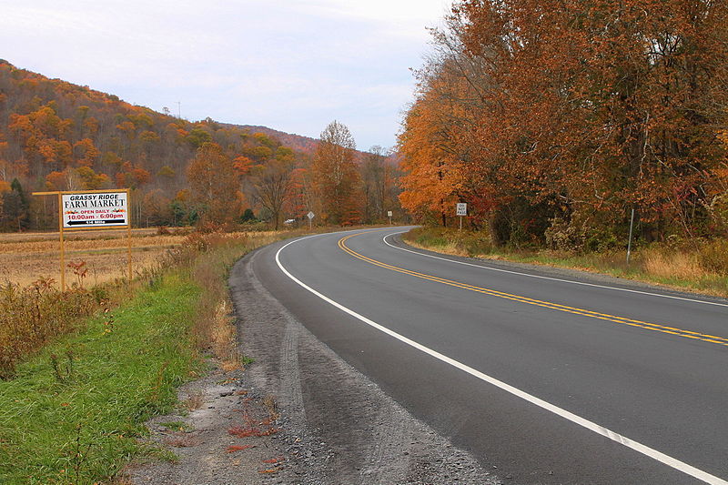 File:Pennsylvania Route 309 in Monroe Township, Wyoming County.JPG