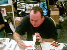 Pete Abrams at Dragon*Con in 2007. Pete Abrams.jpg