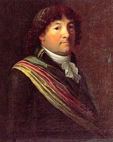 Peter Ochs wearing the official attire of a director of the Helvetic Republic, ca. 1798/99 (Source: Wikimedia)