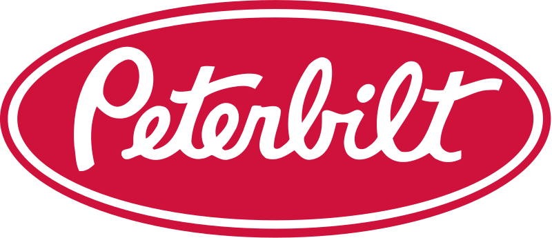 peterbilt logo black