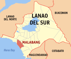 Malabang na Lanao do Sul Coordenadas : 7°35'25.01"N, 124°4'13.01"E