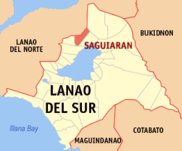 Kaart van Saguiaran