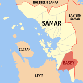 Basey na Samar Coordenadas : 11°16'54.01"N, 125°4'5.99"E