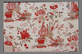 Textile imprimé, XVIIIe siècle ‒ Metropolitan Museum of Art.