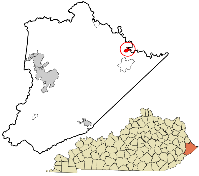 File:Pike County Kentucky incorporated and unincorporated areas Freeburn highlighted.svg