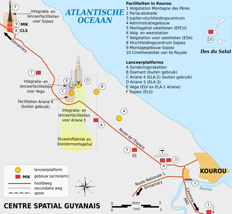 Plan Centre Spatial Guyanais-nl.svg